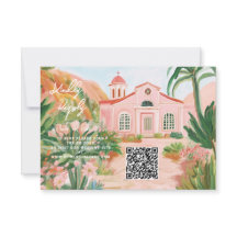 Código QR de destino rosa no México