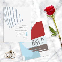 Color Block Wedding Winter ID740