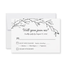 Confirmação de Casamento Floral Botânico com Escol