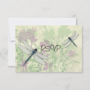 Cartão RSVP Confirmação de Presença para Recepção de Casamento