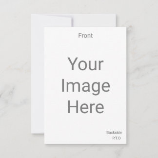 Cartão RSVP Crie seu próprio 3.5" x 5" frente e verso