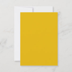 Cartão RSVP Crie Seu Próprio Design Amarelo Personalizado