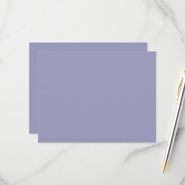 Cartão RSVP Crie seu próprio papel em branco (Frente/Verso In Situ)