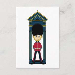 Cartão RSVP da Guarda Real Britânica