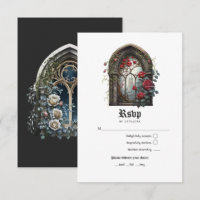 Dark Fantasy Castle Window Gothic Wedding