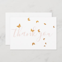 Cartão RSVP de Borboletas de Bolo de Casamento