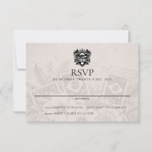 Cartão RSVP de Casamento de Passaporte Brasil