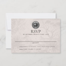 Cartão RSVP de Casamento de Passaporte da Austráli