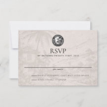 Cartão RSVP de Casamento de Passaporte Jamaica