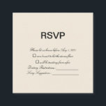 Cartão RSVP de Casamento Dourado Clássico Vintage<br><div class="desc">Cartão RSVP de Casamento Dourado Clássico Vintage. É um belo e único convite para o casamento do tema vintage. Personalize todo o texto neste cartão. Ela é escrita em uma tipografia negra simples e elegante. Você pode personalizá-lo pressionando o botão (Personalizar). Se quiser personalizá-lo mais, vá para a opção (Clique...</div>