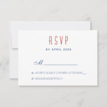 Cartão RSVP de Endereço de Retorno Mínimo