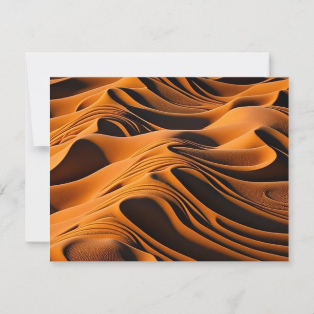 Cartão RSVP Desert Harmony (Frente)