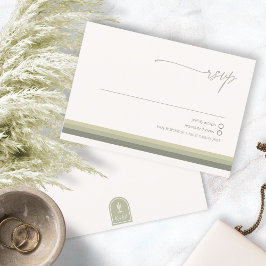 Cartão RSVP Desert Vibes Casamento ID1019