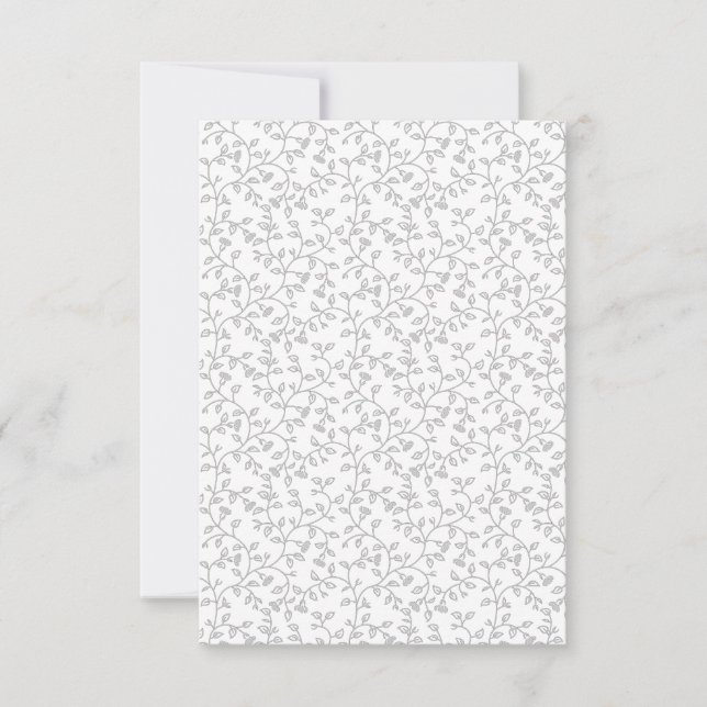 Cartão RSVP design 37 (Frente)