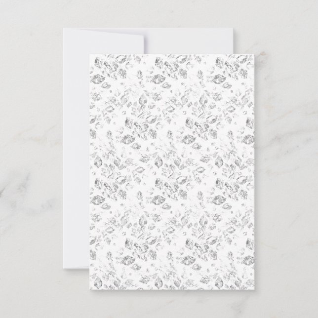 Cartão RSVP design de ponto 42 (Frente)