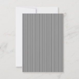 Cartão RSVP Design Vertical One