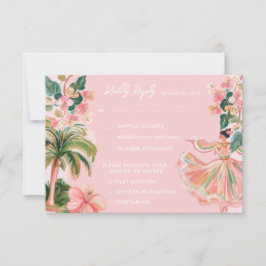Cartão RSVP Destino Pink México