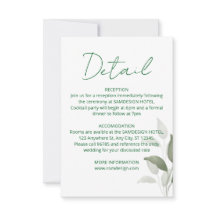 DETAIL do casamento de folha