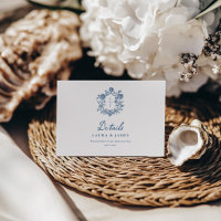 Detalhes de Casamento com Brasão Floral Personaliz