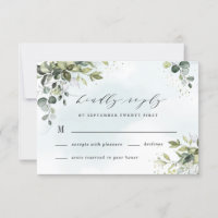 Dusty Blue Eucalyptus Greenery Casamento Suculento