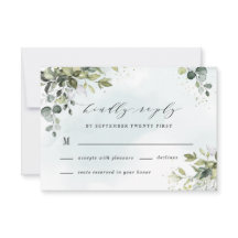 Dusty Blue Eucalyptus Greenery Casamento Suculento