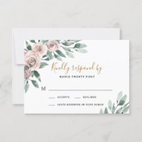 Dusty Rosa rosa Mauve Dourado Greenery Casamento F