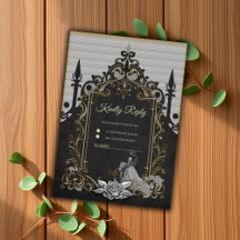 Elegância em prata e preto.