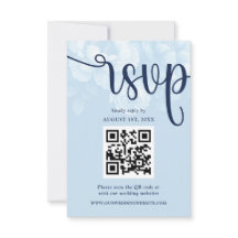 Elegante Marinho Blue Floral Peony