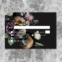 Elegante Moody Twilight Janto Floral Muted