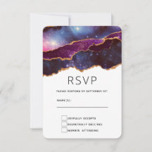 Espaço Azul e Roxo e Estrelas Casamento Agato Mode