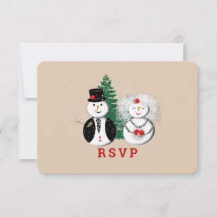 Cartão RSVP Esta É A Época Para Casar