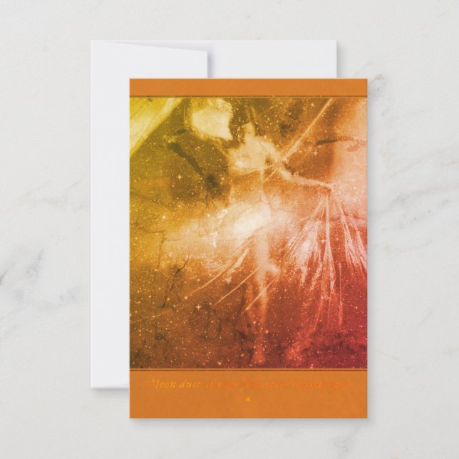 Cartão RSVP Estrelas no Estilo Retroativo dos Olhos (Frente)