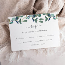 Eucalyptus Crest | Trendy Wedding