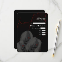 Fantasmas de Olhos Vermelhos, Vermelho Gótico, Pre