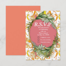 Cartão RSVP Feliz Joga Girls