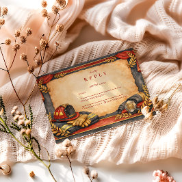 Cartão RSVP Firefighter Academy Graduation Celebration