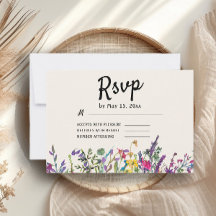 Flores Silvestres Aquarela Boho Casamento Campo RS