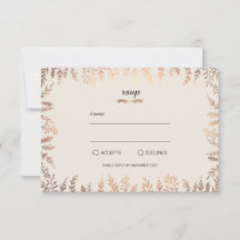 Folhagem Dourada Faux Elegante