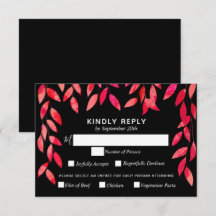 Folhagem Rosa Quente no Casamento Negro