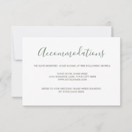 Cartão RSVP Gabinete de Casamento do Branqueamento de Oliva Bo