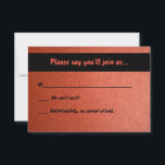 Cartão RSVP I para a coleção Mitzvah do Bar Hoops<br><div class="desc">Uma placa RSVP para a coleção Mitzvah do Bar Hoops</div>
