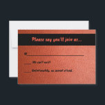 Cartão RSVP I para a coleção Mitzvah do Bar Hoops<br><div class="desc">Uma placa RSVP para a coleção Mitzvah do Bar Hoops</div>