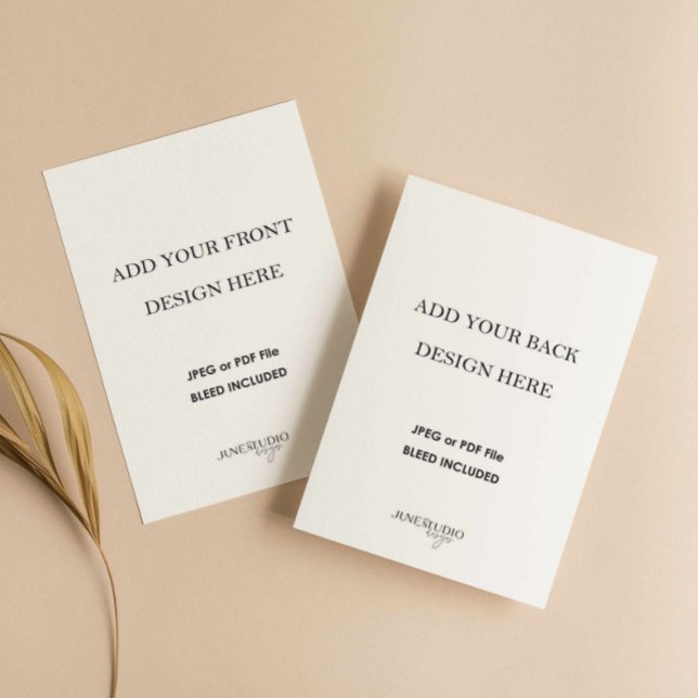 Cartão RSVP Impressão de placa dupla de 4,25x5,5 pol (4.25x5.5 inches Double sided card print, details card, RSVP enclosure card printing)