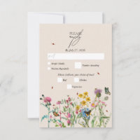 Jardim de flor selvagem e casamentos de insetos