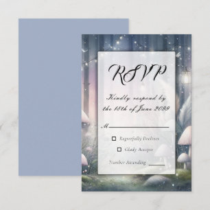 Cartão RSVP Lanternlight Sonha Floresta Encantada