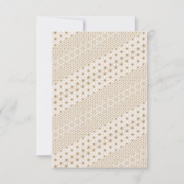 Cartão RSVP Luxo (Frente)