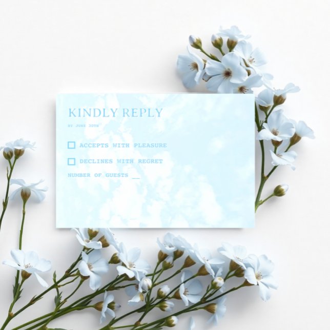 Cartão RSVP Match Made In Heaven Wedding (Criador carregado)