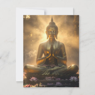 CARTÃO RSVP MEDITAÇÃO - IOGA - CARPE DIEM