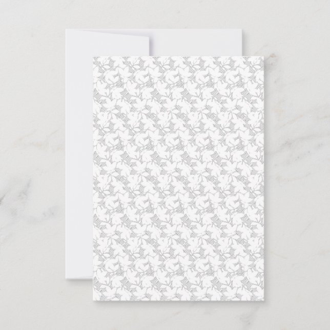 Cartão RSVP Melhor Caderno Escolar Personalizado (Frente)