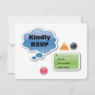 Cartão RSVP MEUS PAIS SÃO O Bar MORTAL MMitzvah.